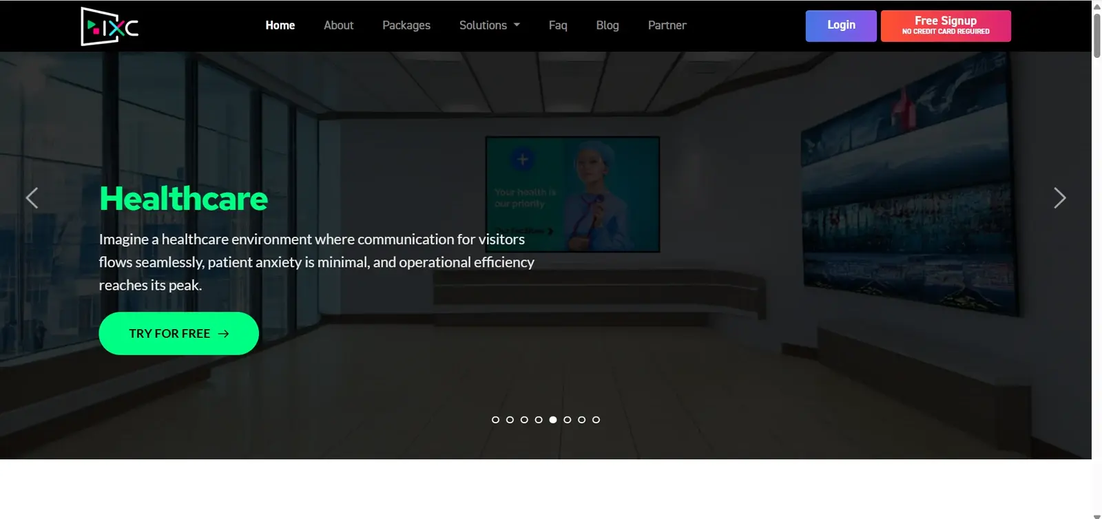 IXC Digital Display product screen 3